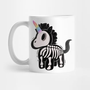 Unicorn skeleton Mug